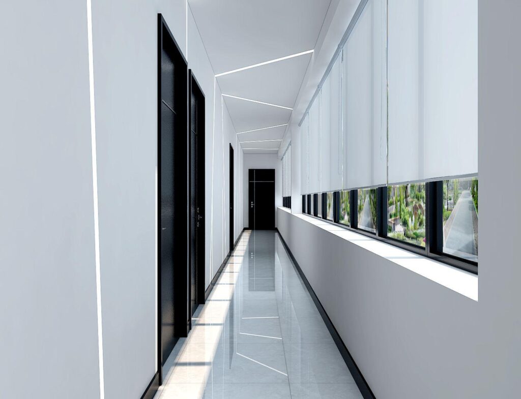 Changi Business Park Office, interior view 4