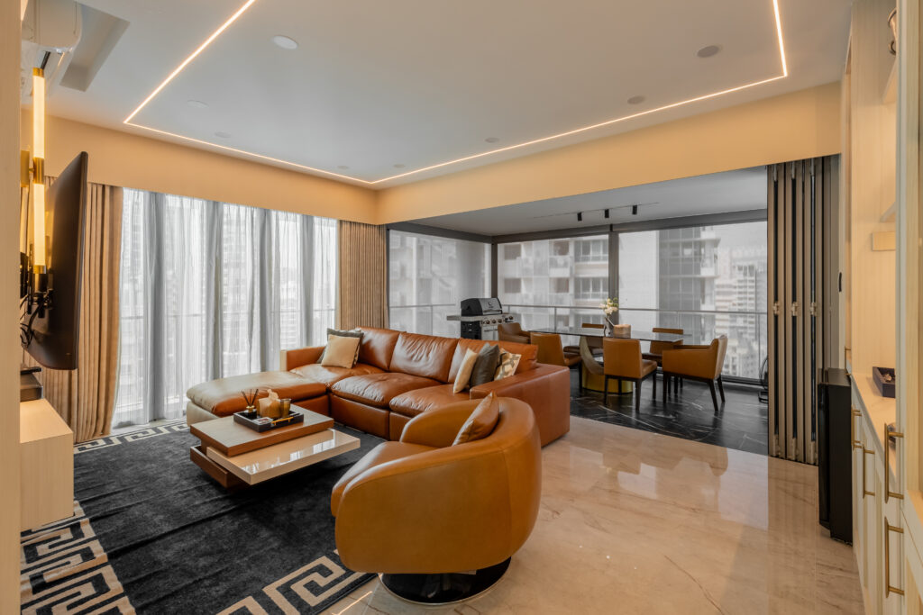 Akyab Road Residence, interior view 2