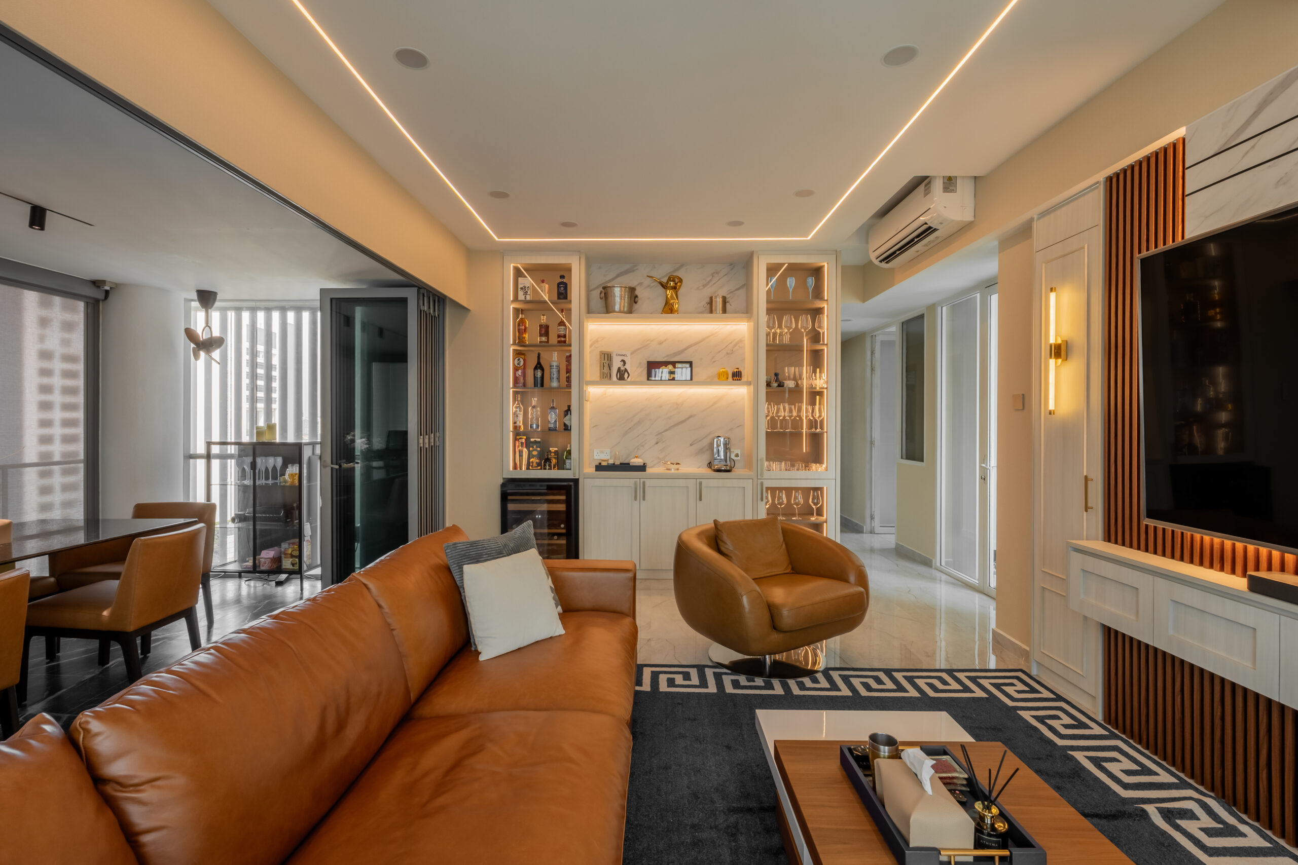 Akyab Road Residence, interior view 1