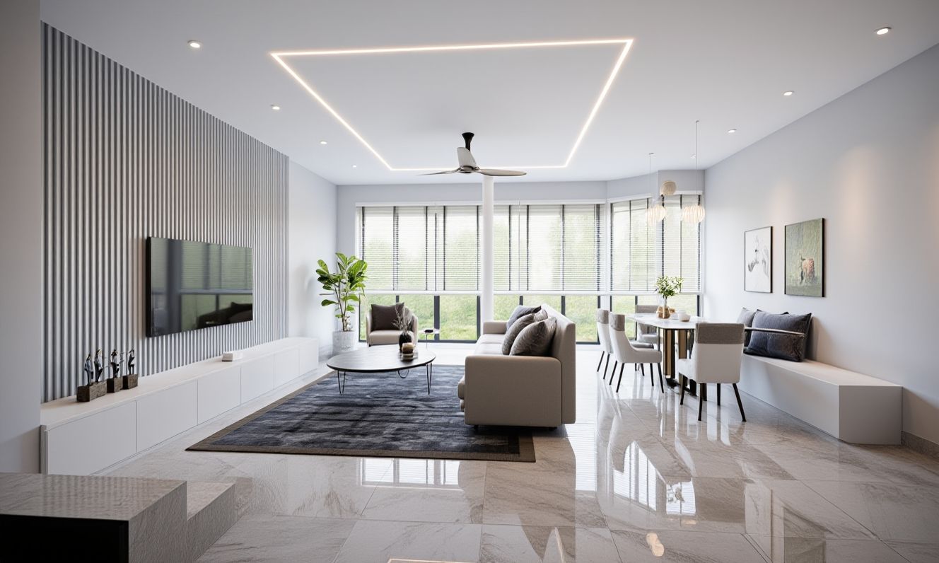 Lakepoint Condominium, interior view 1